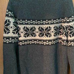Vintage Lands End ski sweater